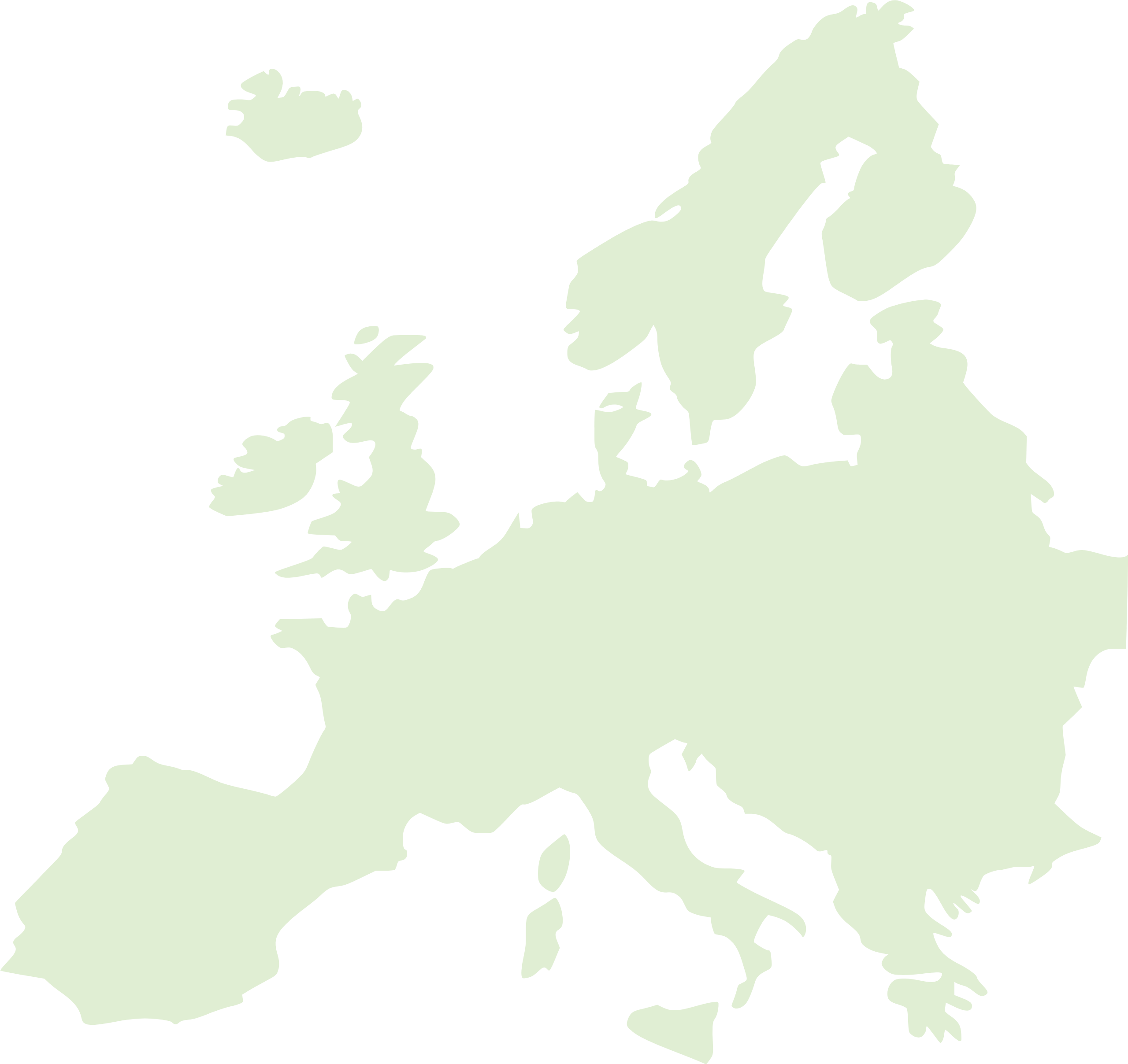 Map of Europe