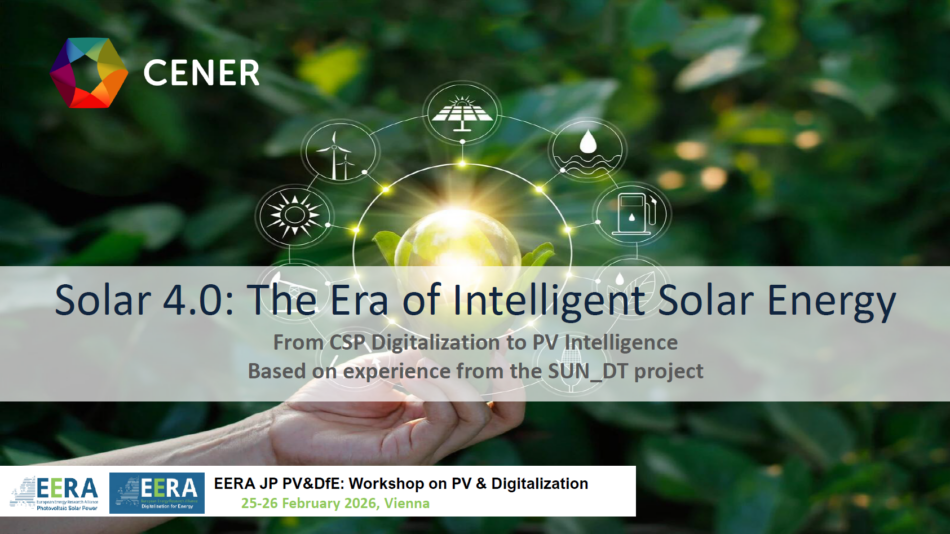 SUN-DT at EERA Workshop on Photovoltaics & Digitalization